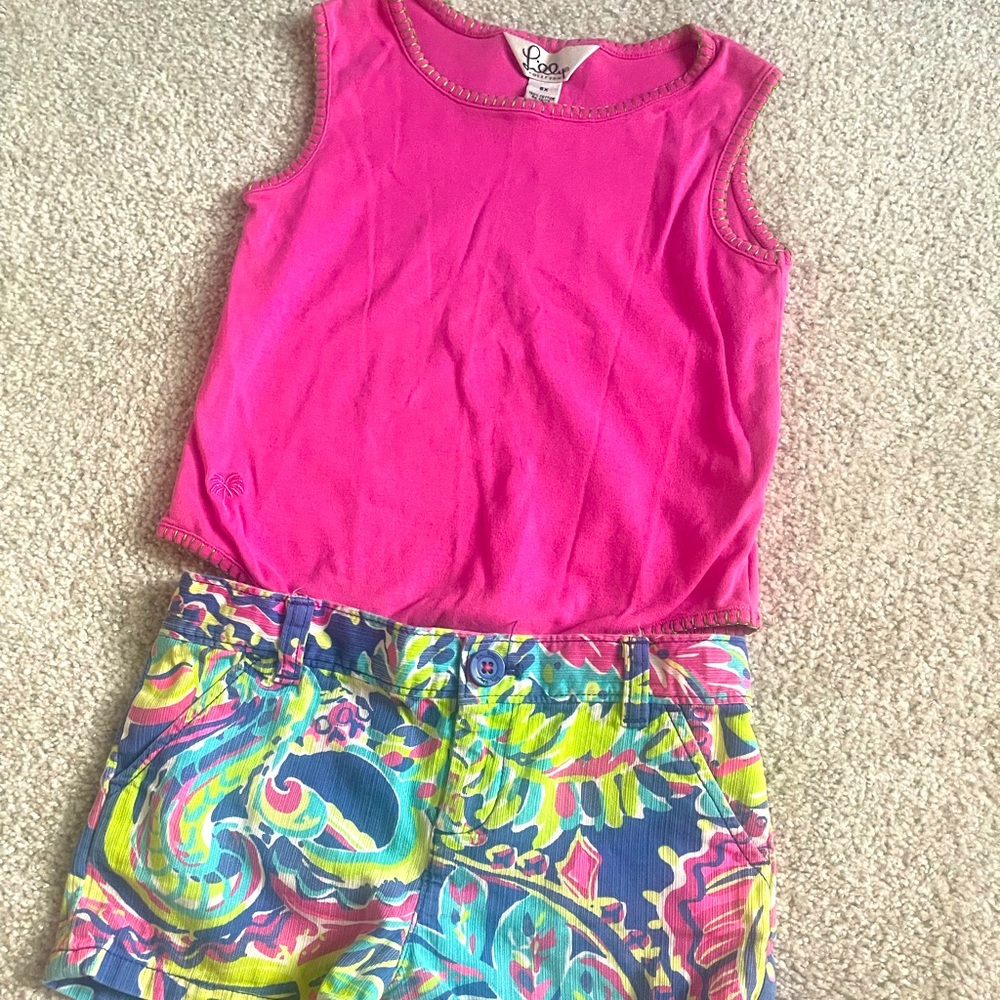 Girls Lilly Pulitzer outfit